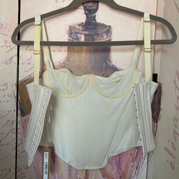 SKIMS corset top white XXS - Picture 8 of 12